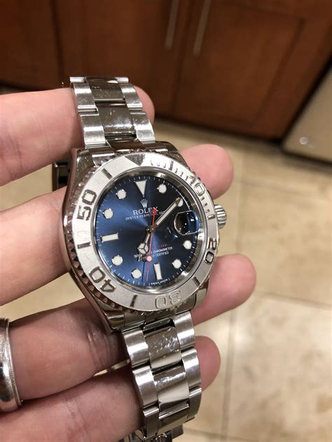 rolex yacht master blue 116622|rolex yachtmaster 116622 rose gold.